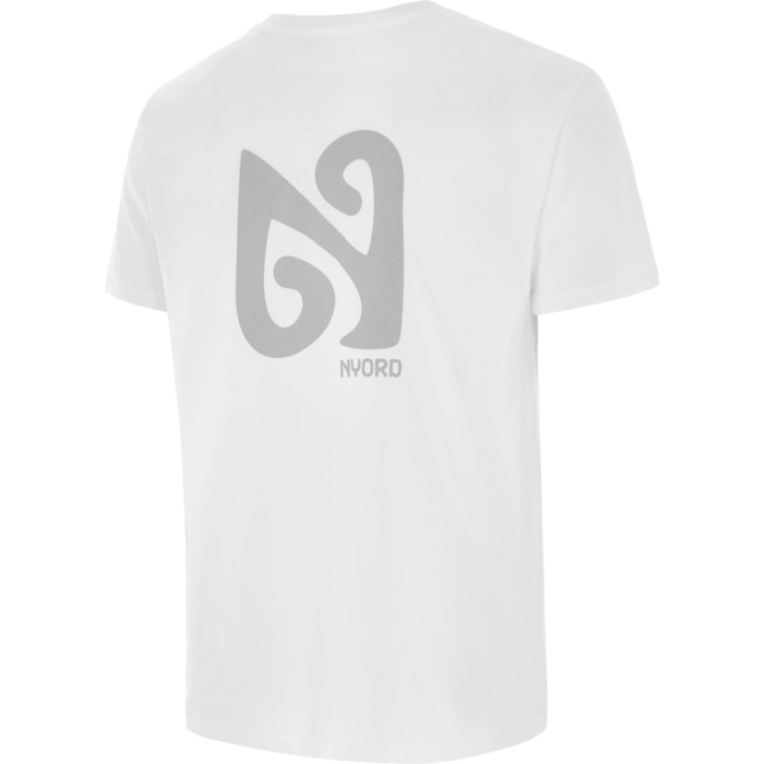 2024 T-shirt Com Logtipo Nyord Sx087 - Branco